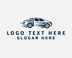 Driver - Fast Speed Vehicle logo design