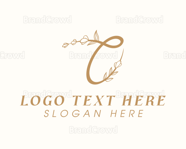 Luxe Beauty Letter C Logo