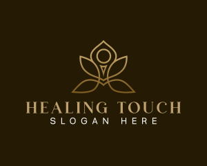 Yoga Lotus Spa logo design