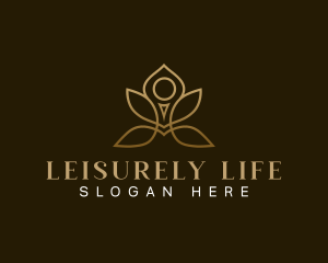 Yoga Lotus Spa logo design