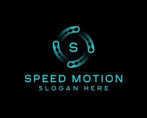 Motion - Technology AI Motion logo design