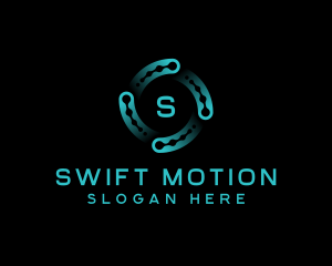 Motion - Technology AI Motion logo design