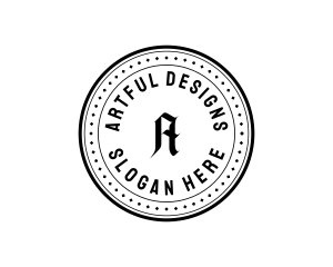 Retro Tattoo Studio logo design