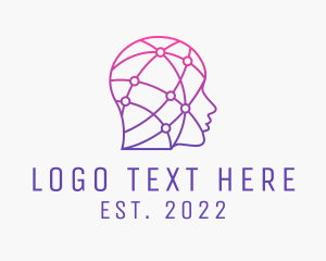 Artificial Intelligence Digital Human  Logo