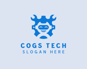 Cogs - Educational Robot Toy logo design