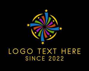 Multicolor - Starburst Event Organizer logo design