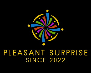 Surprise - Starburst Event Organizer logo design