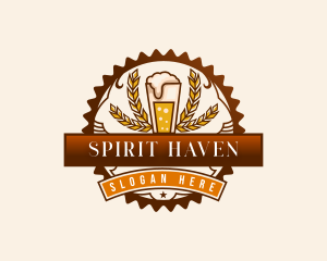 Distillery - Craft Beer Pint Brewery logo design