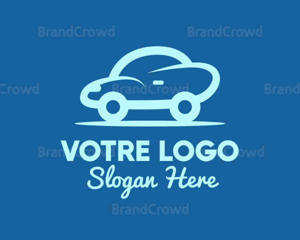 Small Blue Car Logo