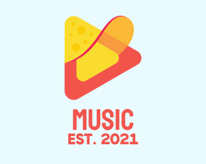 Icon - Cheese Media Player logo design