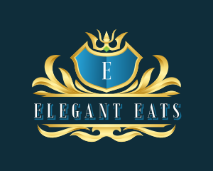 Elegant Royal Crest logo design