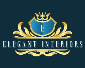 Elegant Royal Crest logo design