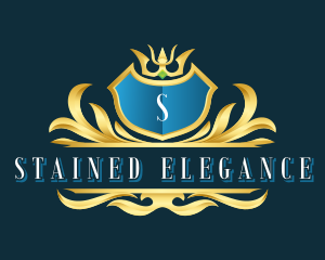 Elegant Royal Crest logo design