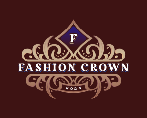 Luxury Decorative Royal Crest  logo design