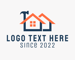Rental - Hammer House Renovation logo design