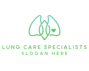 Medical Lungs Clinic logo design