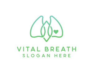 Medical Lungs Clinic logo design