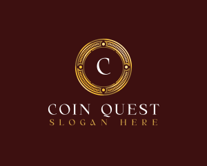 Coin Currency Cash logo design