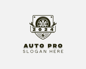 Auto Tire Repair Logo