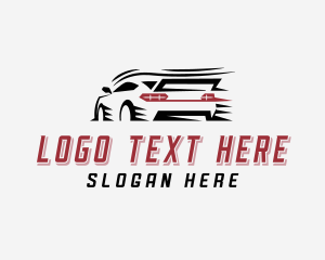 Supercar - Sports Car Racing logo design