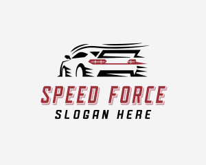 Sports Car Racing logo design