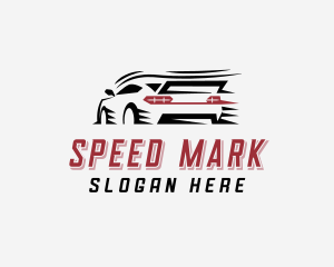 Sports Car Racing logo design