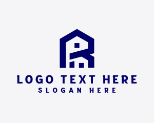 Architect - House Builder Real Estate logo design