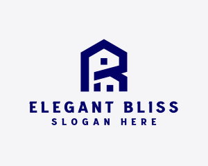 House Builder Real Estate Logo