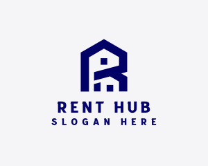 House Builder Real Estate logo design