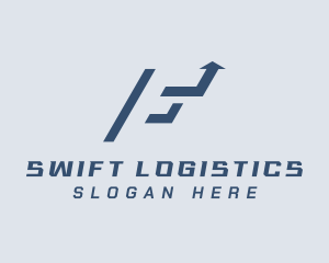 Logistics - Arrow Freight Logistics logo design