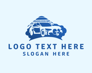 Detergent - Automotive Car Washing logo design