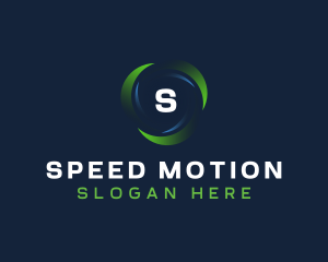 Motion - Spiral Motion Tech logo design