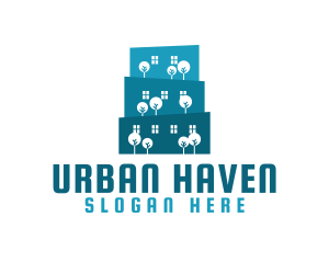 Urban Tree Building logo design