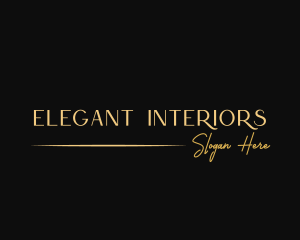 Luxury Business Signature logo design