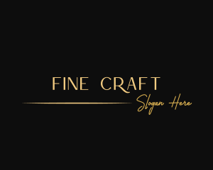 Luxury Business Signature logo design