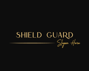 Golden - Luxury Business Signature logo design