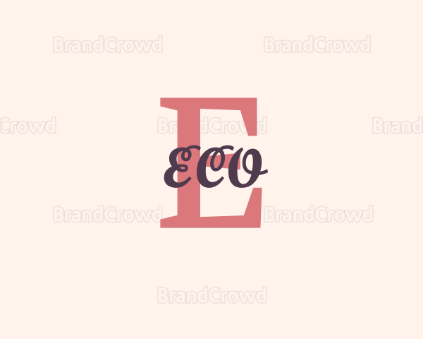 Elegant Feminine Brand Logo