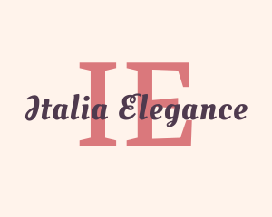 Elegant Feminine Brand logo design