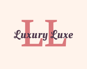 Elegant Feminine Brand logo design