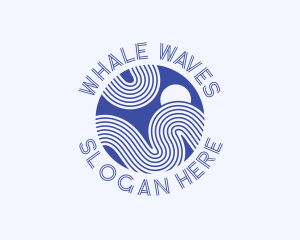 Modern Waves Software logo design