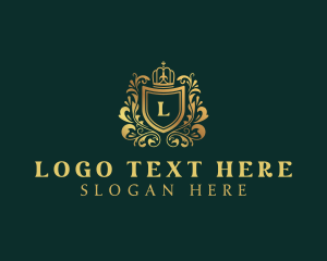 High End - Decorative Royalty Crown logo design