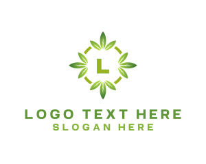 Leaf - Nature Leaf Farm logo design