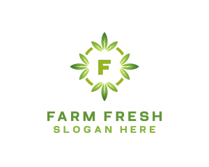 Nature Leaf Farm logo design