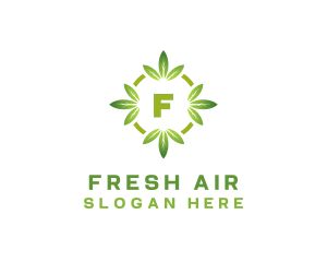 Nature Leaf Farm logo design