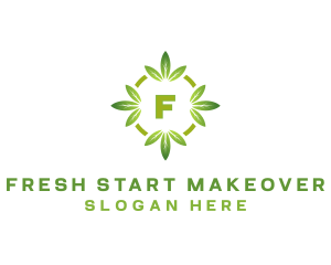 Nature Leaf Farm logo design