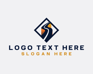 Logistics - Logistics Express Highway logo design