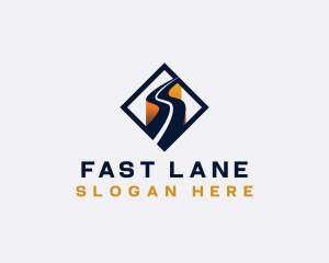 Highway - Logistics Express Highway logo design