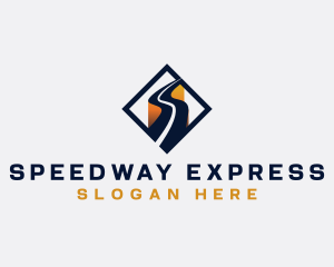 Highway - Logistics Express Highway logo design