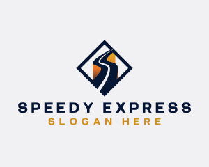 Express - Logistics Express Highway logo design