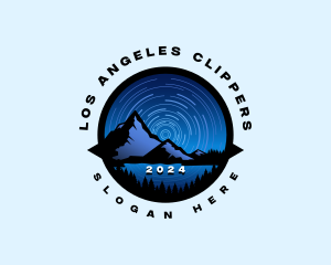 Mountain Climbing - Mountain Lake Park logo design